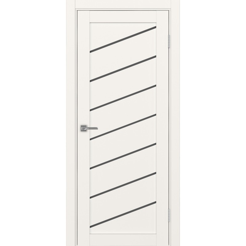 Межкомнатная дверь Турин 508У.112, цвет, бежевый, заполнение Графит матовое, размер 200*80 см.