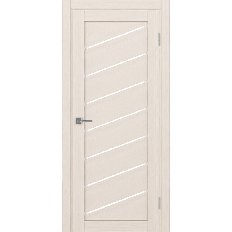 Межкомнатная дверь Турин 508У.112, цвет ясень перламутровый, заполнение LACбелый, размер 200*80 см.