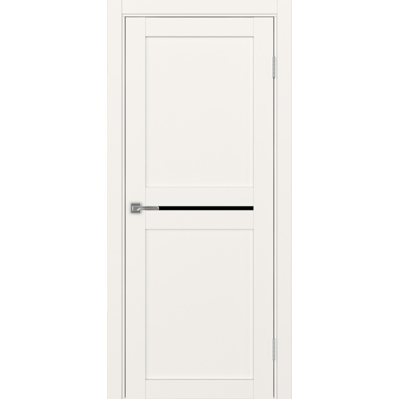 Межкомнатная дверь Турин 520.121, цвет, бежевый, заполнение LACчерный, размер 200*80 см.