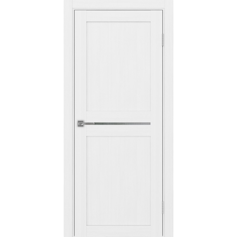 Межкомнатная дверь Турин 520.121, цвет белый лёд, заполнение Мору, размер 200*80 см.