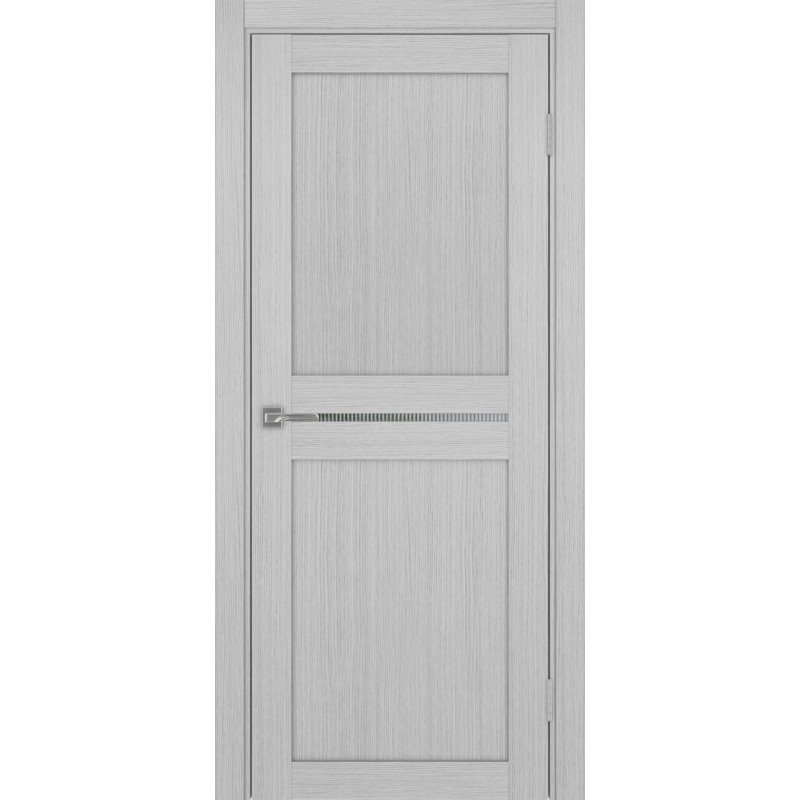 Межкомнатная дверь Турин 520.121, цвет Дуб Серый FL стекло Мору, размер 80*200 см.