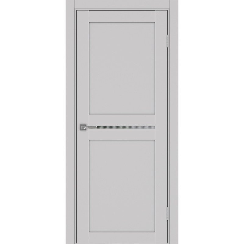 Межкомнатная дверь Турин 520.121, цвет пепельный, заполнение Мору, размер 200*80 см.
