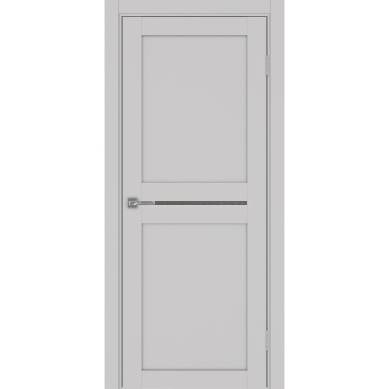 Межкомнатная дверь Турин 520.121, цвет пепельный, заполнение Пунта бронзовое, размер 200*80 см.