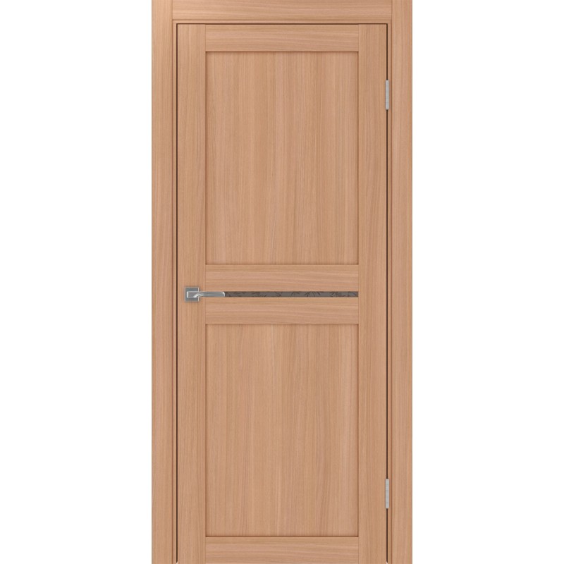 Межкомнатная дверь Турин 520.121, цвет ясень тёмный, заполнение Дали бронзовое, размер 200*80 см.