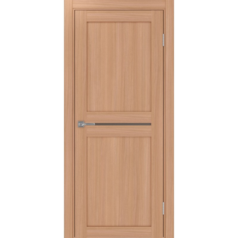 Межкомнатная дверь Турин 520.121, цвет ясень тёмный, заполнение Пунта бронзовое, размер 200*80 см.