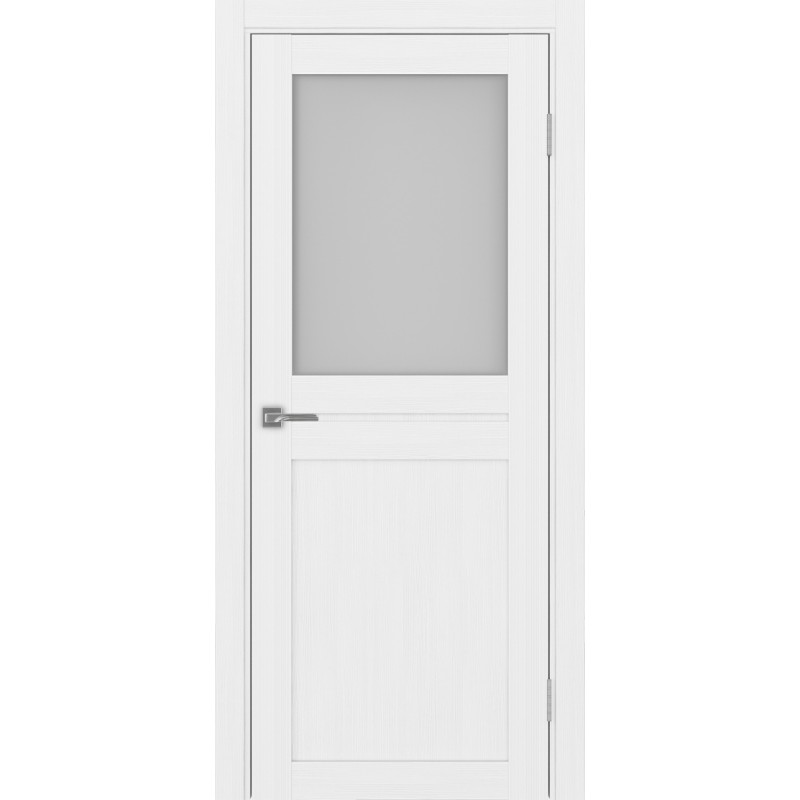 Межкомнатная дверь Турин 520.211, цвет белый лёд, заполнение Мателюкс, размер 200*80 см.