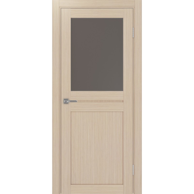 Межкомнатная дверь Турин 520.211, цвет дуб беленый FL, заполнение Бронза матовое, размер 200*80 см.