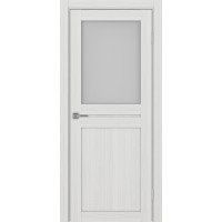 Турин 520.211, цвет Ясень серебристый стекло Мателюкс, размер 80*200 см.