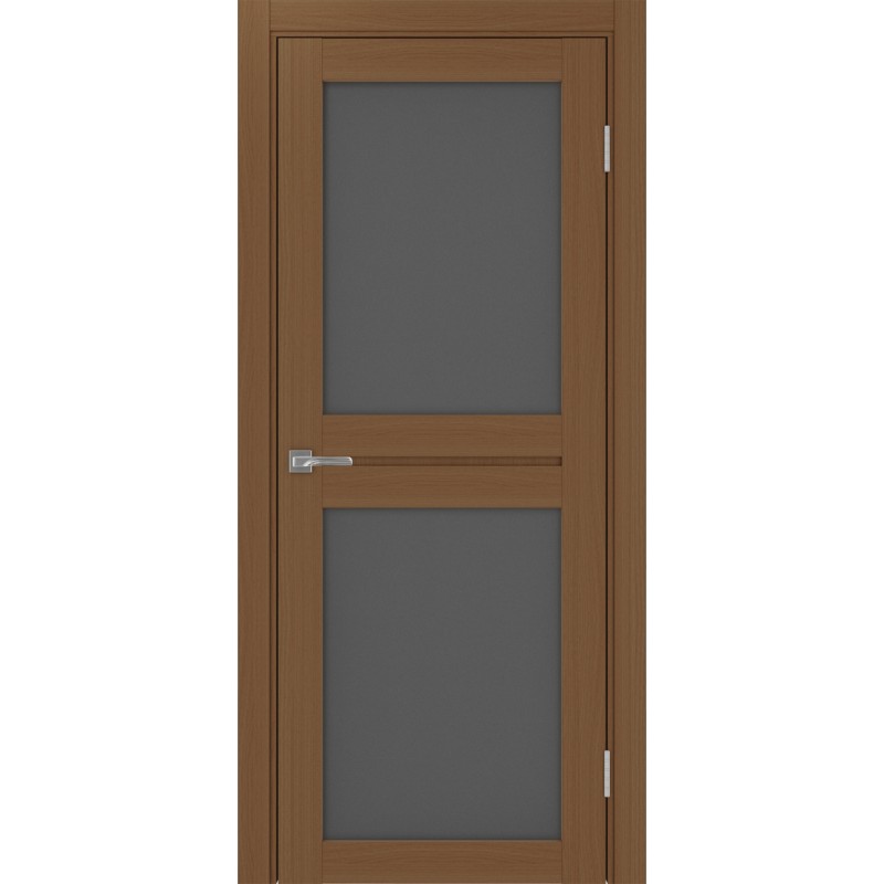 Межкомнатная дверь Турин 520.212, цвет орех NL, заполнение Графит матовое, размер 200*80 см.