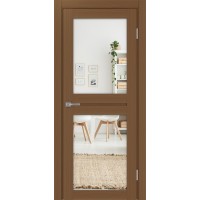 Турин 520.212, цвет орех NL, заполнение Зеркало/Зеркало, размер 200*80 см.