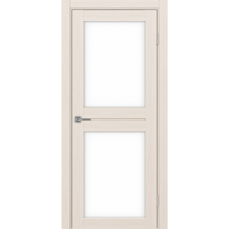 Межкомнатная дверь Турин 520.212, цвет ясень перламутровый, заполнение LACбелый, размер 200*80 см.
