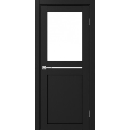 Турин 520.221, цвет Антрацит стекло LACбелый, размер 80*200 см.