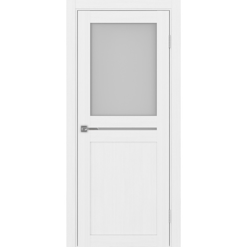 Межкомнатная дверь Турин 520.221, цвет белый лёд, заполнение Мателюкс, размер 200*80 см.