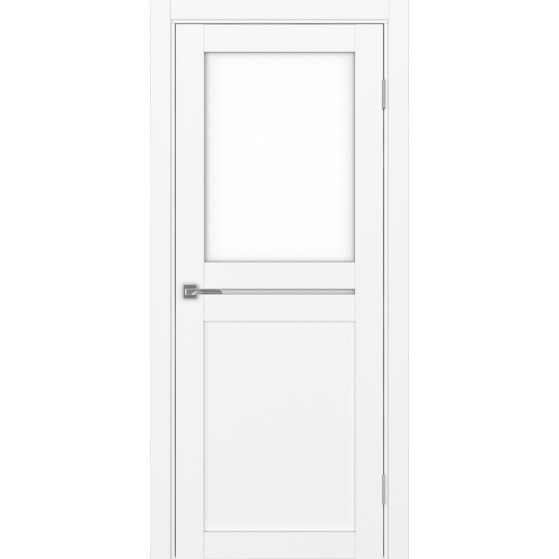 Межкомнатная дверь Турин 520.221, цвет белый снежный, заполнение LACбелый, размер 200*80 см.