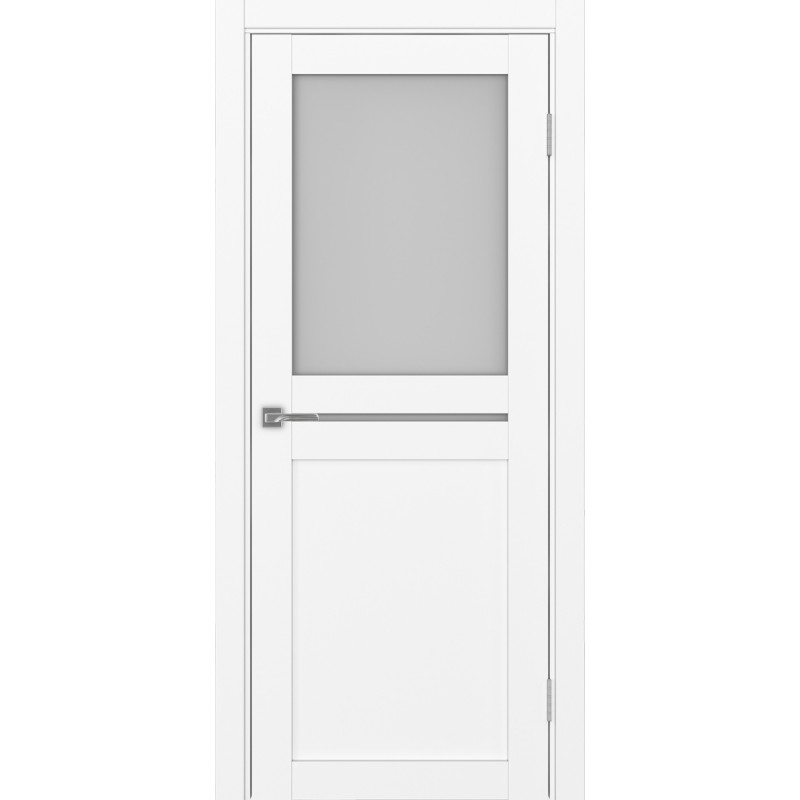 Межкомнатная дверь Турин 520.221, цвет белый снежный, заполнение Мателюкс, размер 200*80 см.