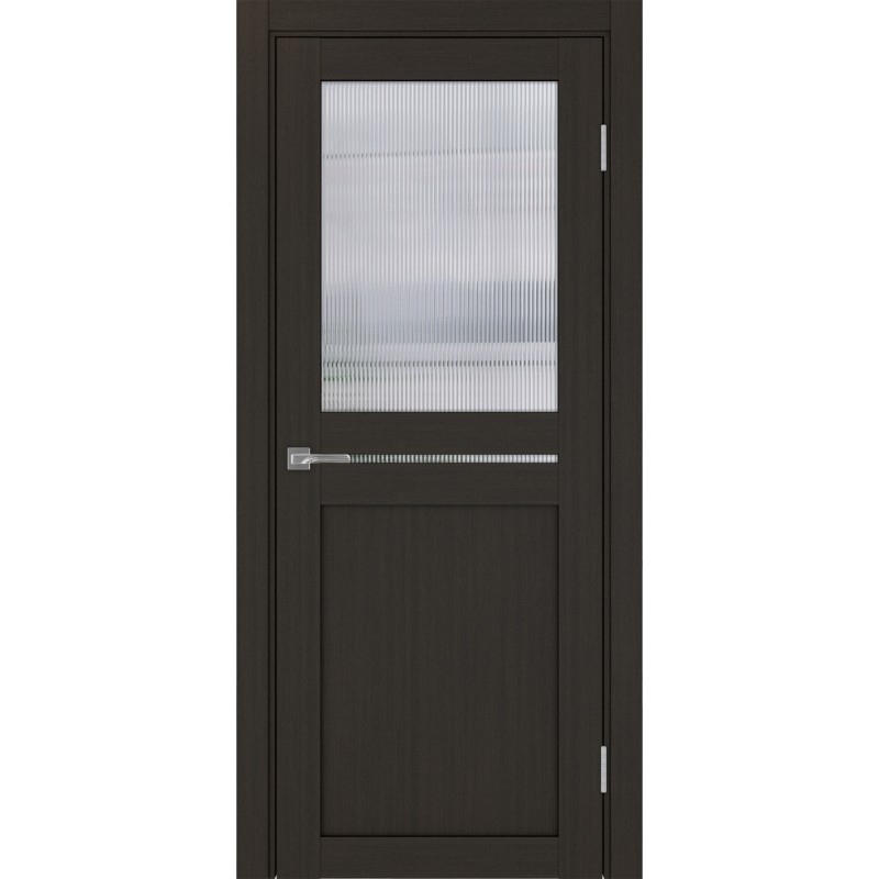 Межкомнатная дверь Турин 520.221, цвет венге FL, заполнение Мору, размер 200*80 см.