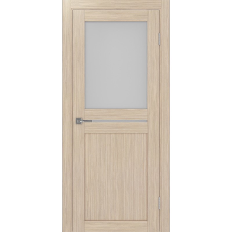 Межкомнатная дверь Турин 520.221, цвет Дуб беленый FL стекло Мателюкс, размер 80*200 см.