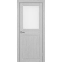 Турин 520.221, цвет Дуб Серый FL стекло Мателюкс, размер 80*200 см.