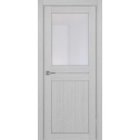 Турин 520.221, цвет Дуб Серый FL стекло Прозрачное, размер 80*200 см.