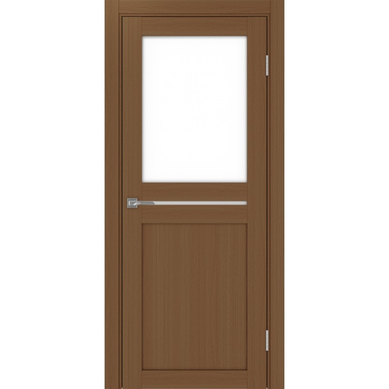 Межкомнатная дверь Турин 520.221, цвет орех NL, заполнение LACбелый, размер 200*80 см.