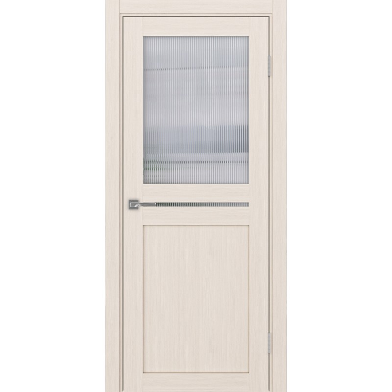 Межкомнатная дверь Турин 520.221, цвет ясень перламутровый, заполнение Мору, размер 200*80 см.