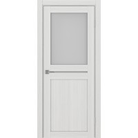 Турин 520.221, цвет Ясень серебристый стекло Мателюкс, размер 80*200 см.