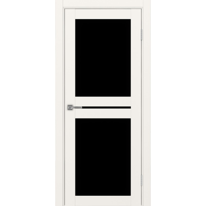 Межкомнатная дверь Турин 520.222, цвет, бежевый, заполнение LACчерный, размер 200*80 см.