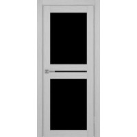 Турин 520.222, цвет дуб серый FL, заполнение LACчерный, размер 200*80 см.