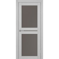 Турин 520.222, цвет дуб серый FL, заполнение Бронза матовое, размер 200*80 см.