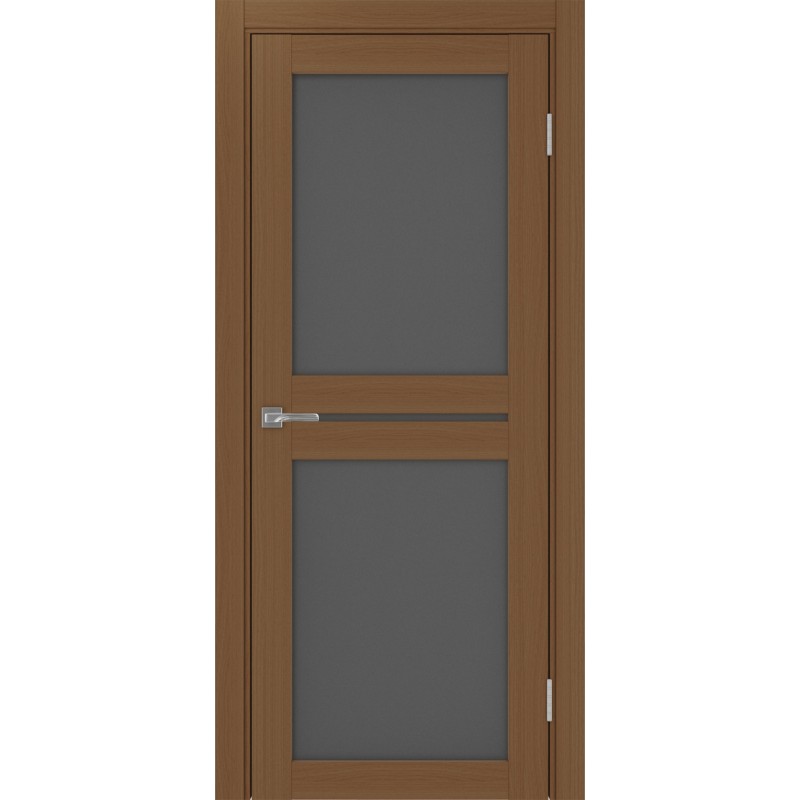 Межкомнатная дверь Турин 520.222, цвет орех NL, заполнение Графит матовое, размер 200*80 см.
