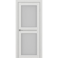 Турин 520.222, цвет Ясень серебристый стекло Мателюкс, размер 80*200 см.