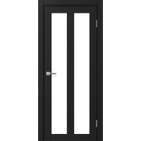 Турин 521.22, цвет Антрацит стекло LACбелый, размер 80*200 см.