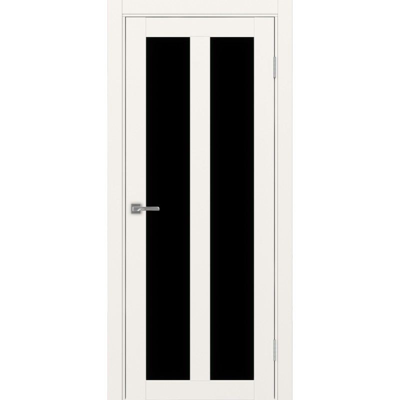 Межкомнатная дверь Турин 521.22, цвет, бежевый, заполнение LACчерный, размер 200*80 см.