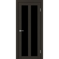 Турин 521.22, цвет венге FL, заполнение LACчерный, размер 200*80 см.