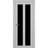 Турин 521.22, цвет дуб серый FL, заполнение LACчерный, размер 200*80 см.