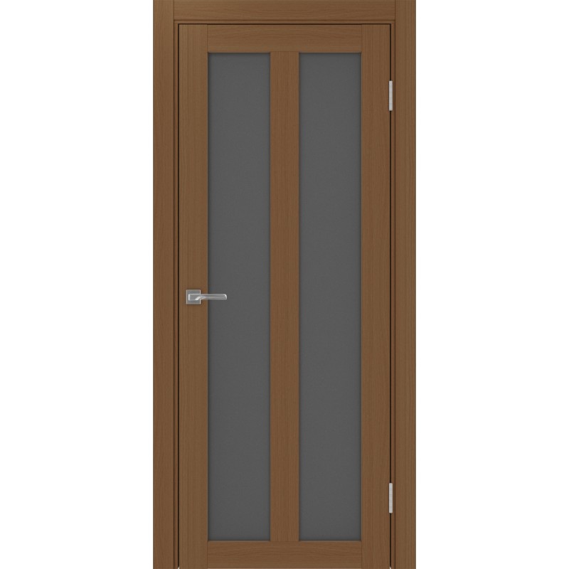 Межкомнатная дверь Турин 521.22, цвет орех NL, заполнение Графит матовое, размер 200*80 см.