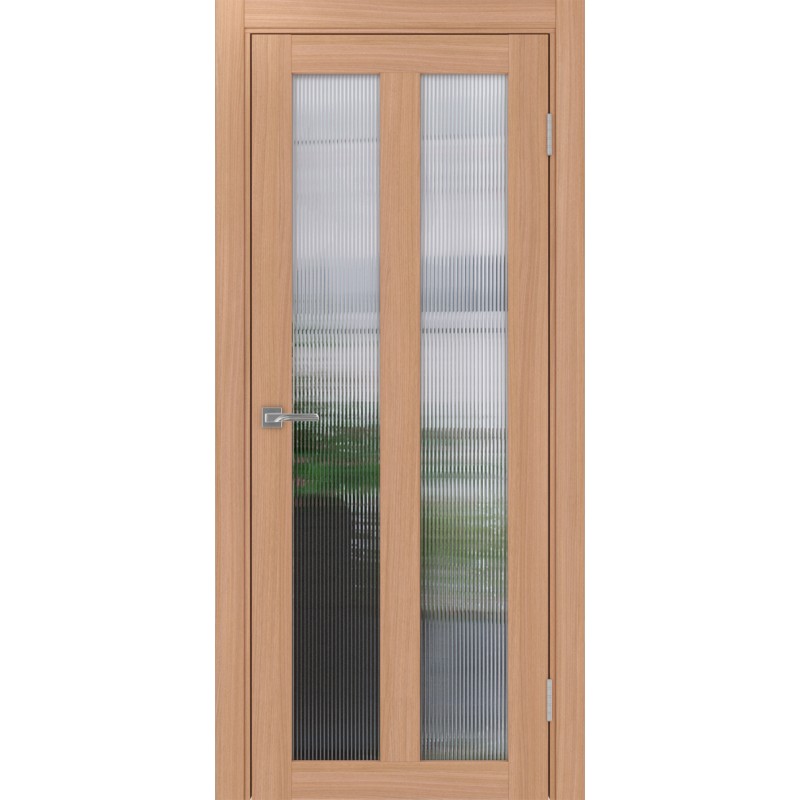 Межкомнатная дверь Турин 521.22, цвет ясень тёмный, заполнение Мору, размер 200*80 см.