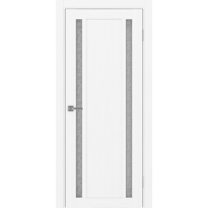 Межкомнатная дверь Турин 522.212, цвет белый лёд, заполнение Дали бесцветное, размер 200*80 см.