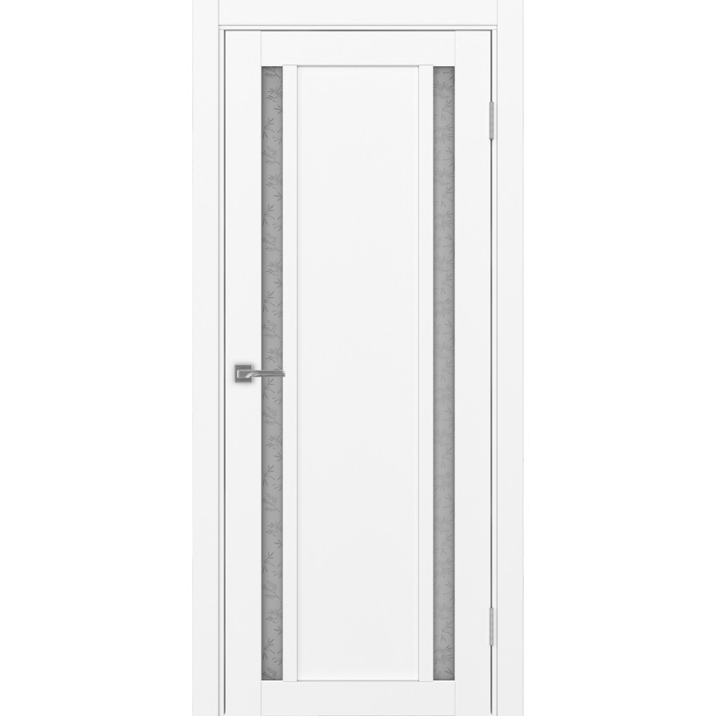 Межкомнатная дверь Турин 522.212, цвет белый снежный, заполнение Дали бесцветное, размер 200*80 см.