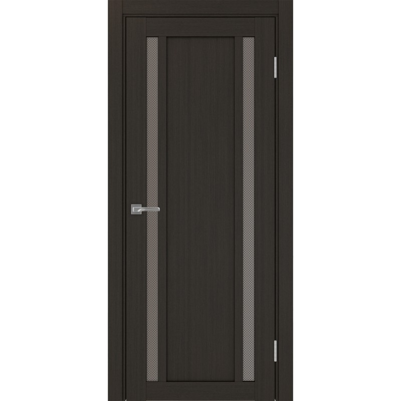 Межкомнатная дверь Турин 522.212, цвет венге FL, заполнение Пунта бронзовое, размер 200*80 см.