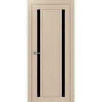 Турин 522.212, цвет дуб беленый FL, заполнение LACчерный, размер 200*80 см.