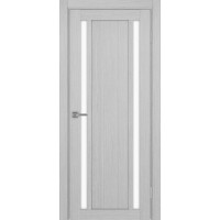 Турин 522.212, цвет Дуб Серый FL стекло LACбелый, размер 80*200 см.