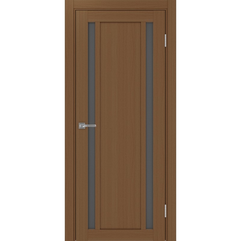 Межкомнатная дверь Турин 522.212, цвет орех NL, заполнение Графит матовое, размер 200*80 см.