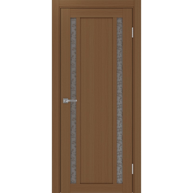 Межкомнатная дверь Турин 522.212, цвет орех NL, заполнение Дали бронзовое, размер 200*80 см.