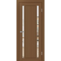 Турин 522.212, цвет орех NL, заполнение Зеркало/Зеркало, размер 200*80 см.