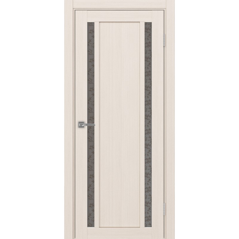 Межкомнатная дверь Турин 522.212, цвет ясень перламутровый, заполнение Дали бронзовое, размер 200*80 см.