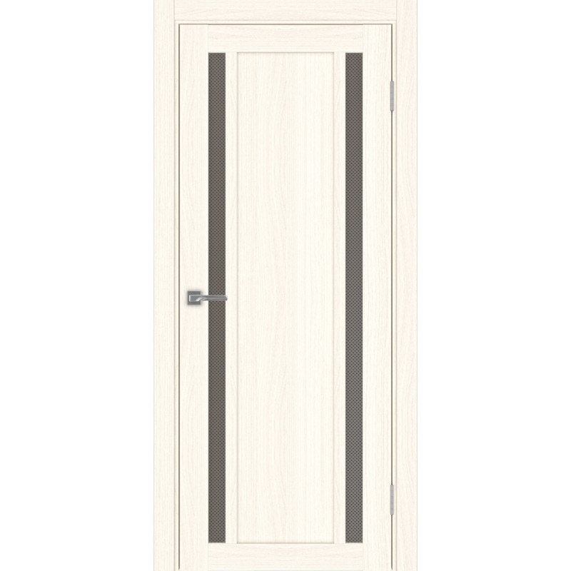 Межкомнатная дверь Турин 522.212, цвет ясень светлый, заполнение Пунта бронзовое, размер 200*80 см.