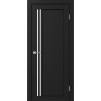 Турин 556.21, цвет Антрацит стекло LACбелый, размер 80*200 см.