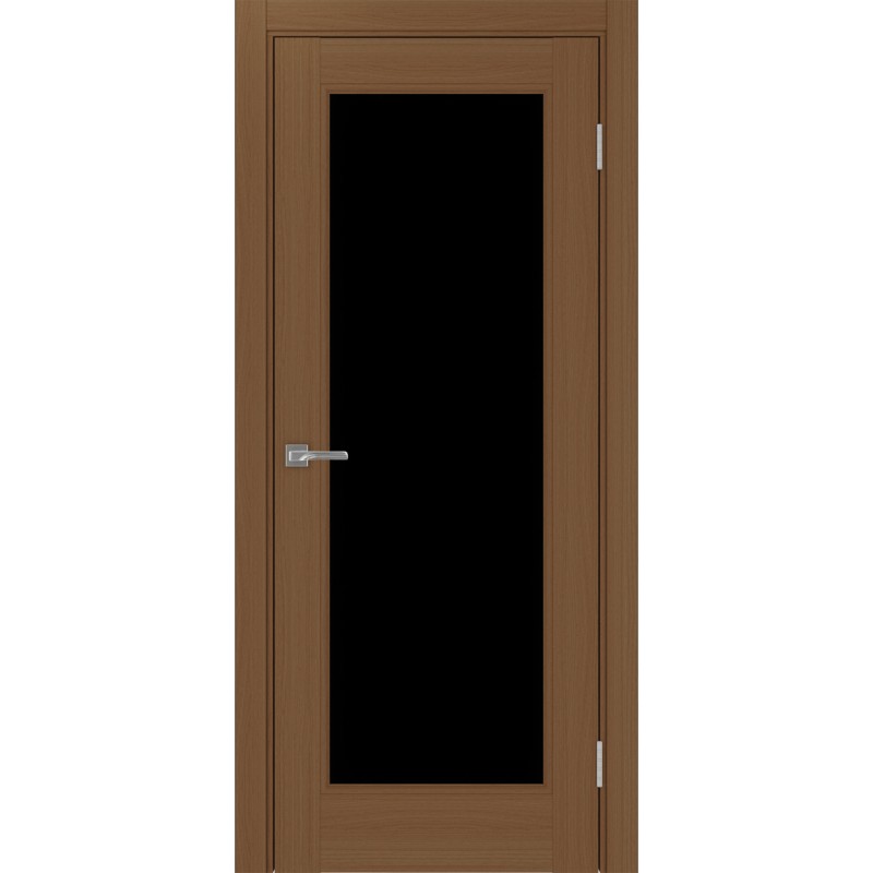 Межкомнатная дверь Турин Neo 501.2, цвет орех NL, заполнение LACчерный, размер 200*80 см.