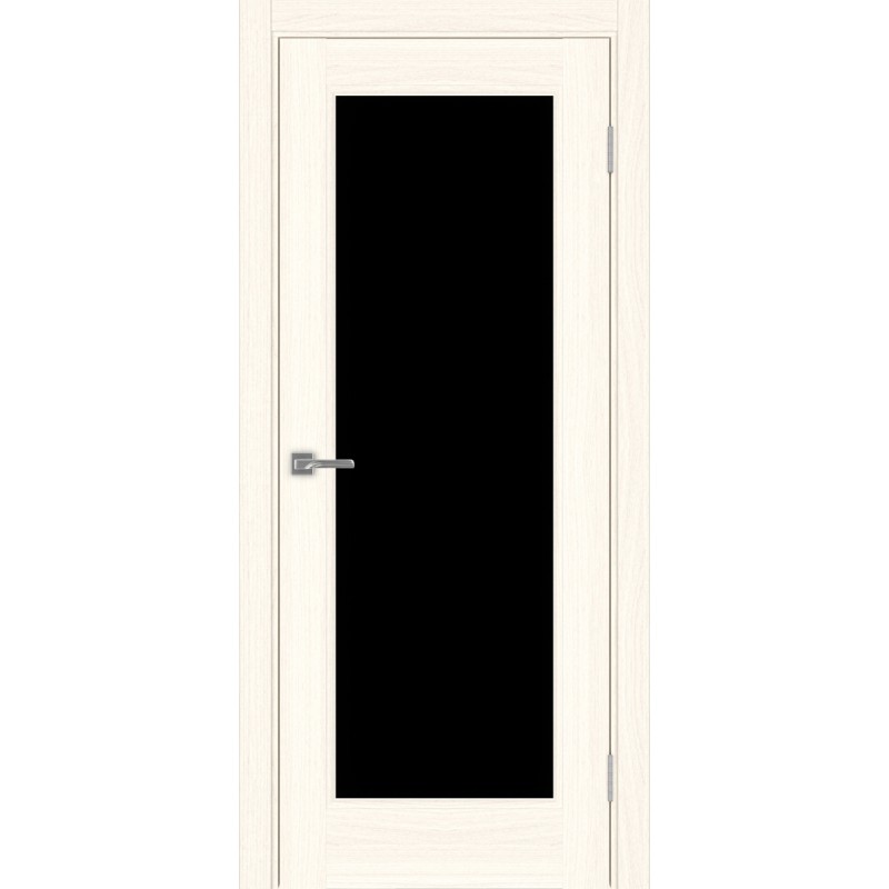 Межкомнатная дверь Турин Neo 501.2, цвет ясень светлый, заполнение LACчерный, размер 200*80 см.